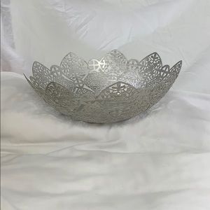 Silver Color Decorative Bowl